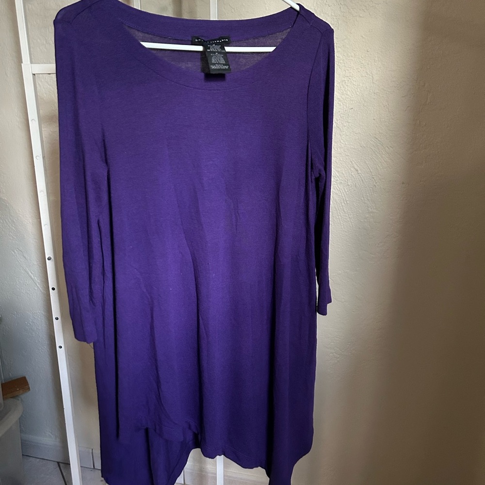 Grace Elements Deep Purple Blouse - image 1